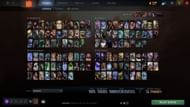 All heroes available currently in the game (Image via Valve)